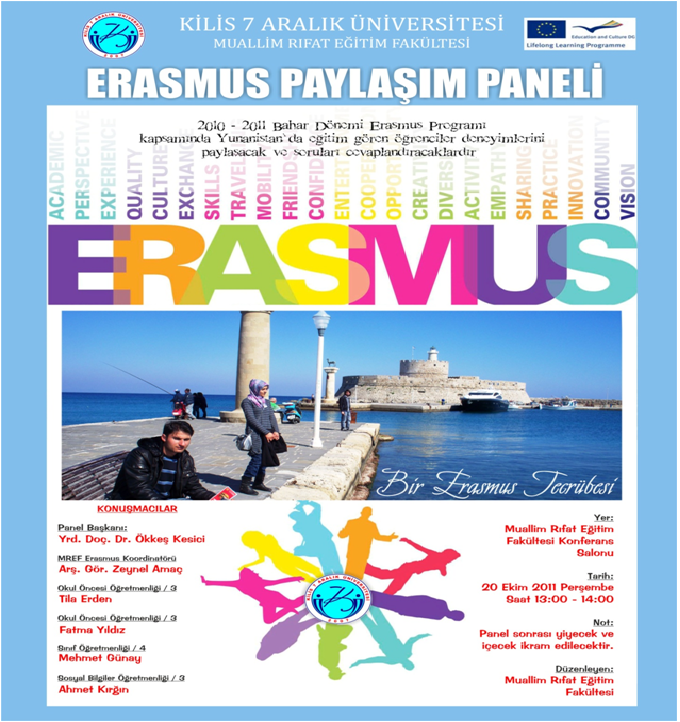 Erasmus Paylaşım Paneli