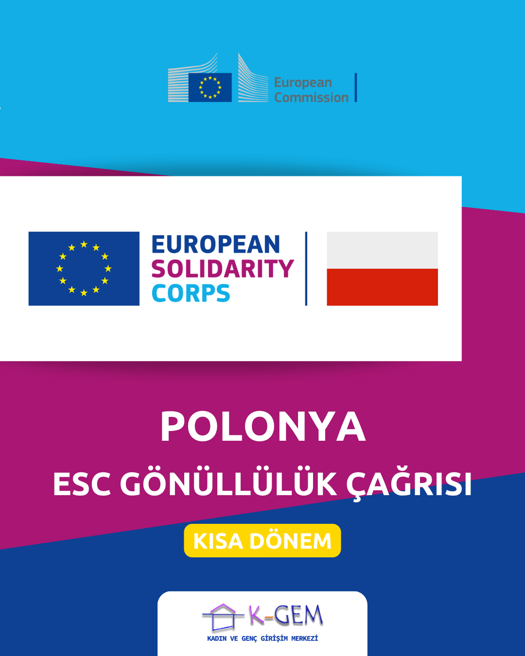 Polonya’da Kısa Dönem ESC Gönüllülük Projesi Katılımcılarını Bekliyor